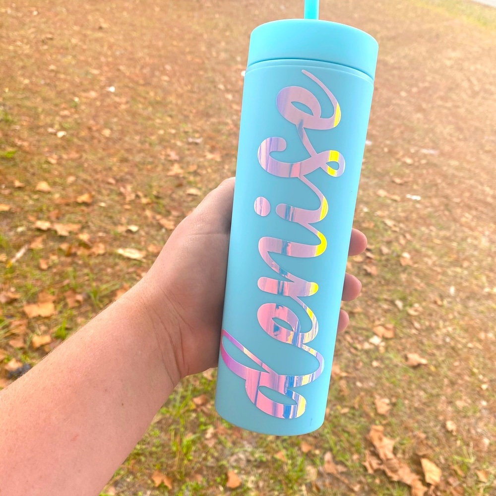 Baby Blue PERSONALIZED STRATA CUP